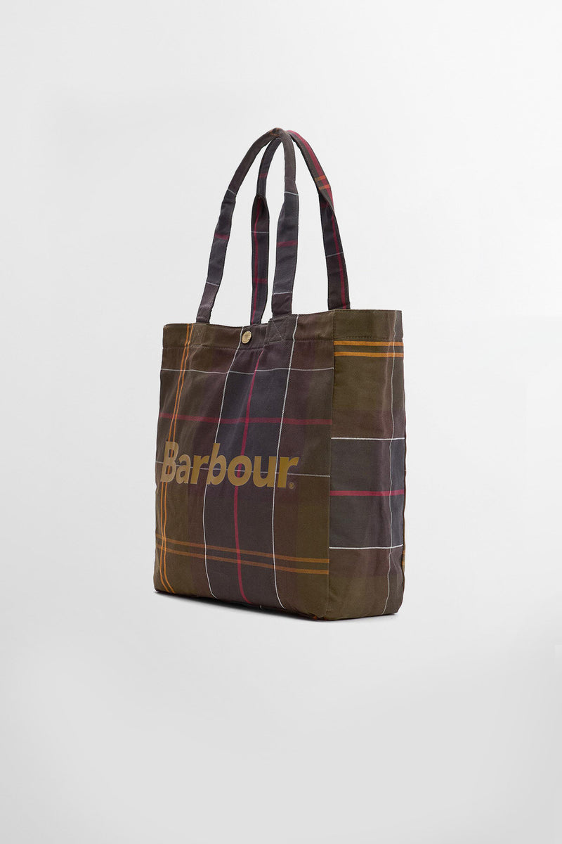 Barbour Telfield Tartan Tote Bag