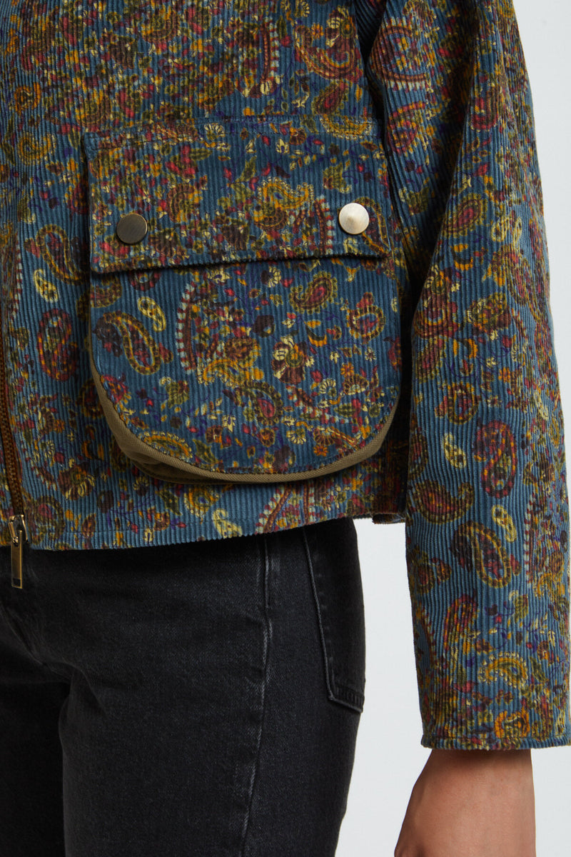 Corduroy Paisley Spey Jacket