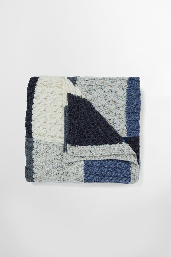 Killala Aran Intarsia Blanket 854