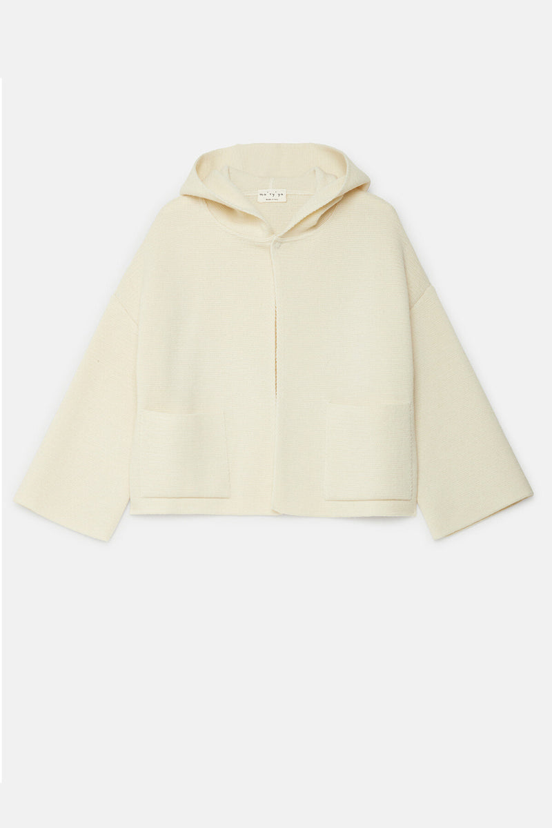 Short wool jacket
