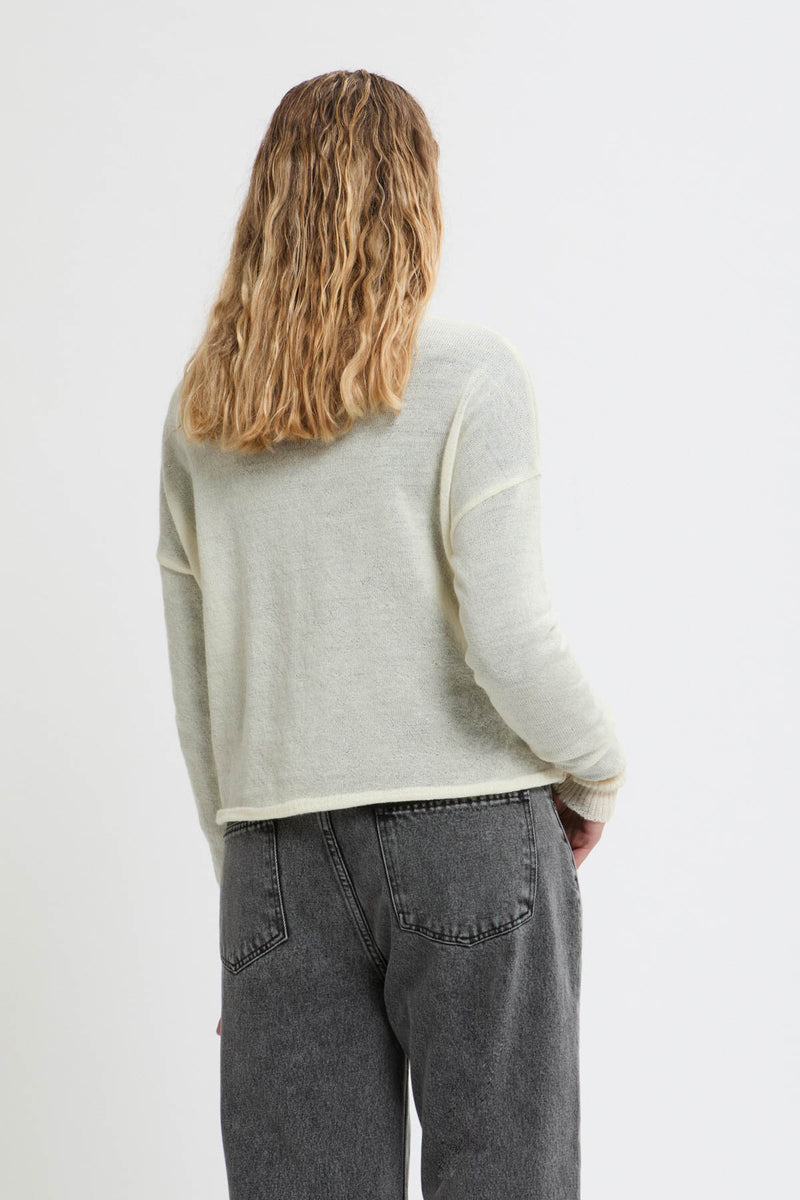 Cardigan R-Neck Light Jaw