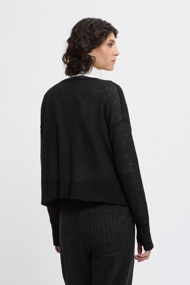 Cardigan R-Neck Light Jaw