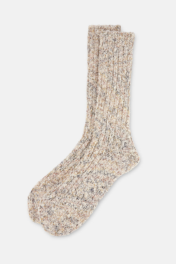 Kasuri Slub Socks