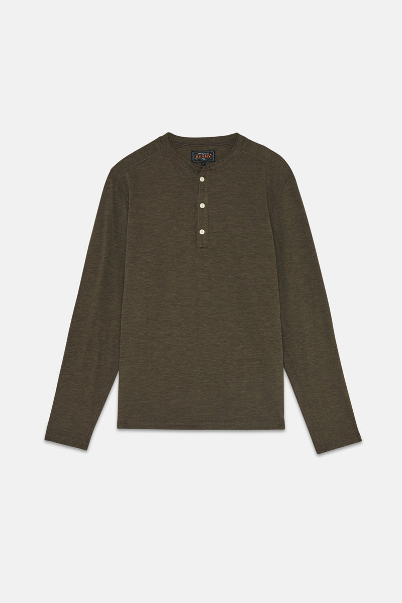 Henley Neck Longsleeved Shirt