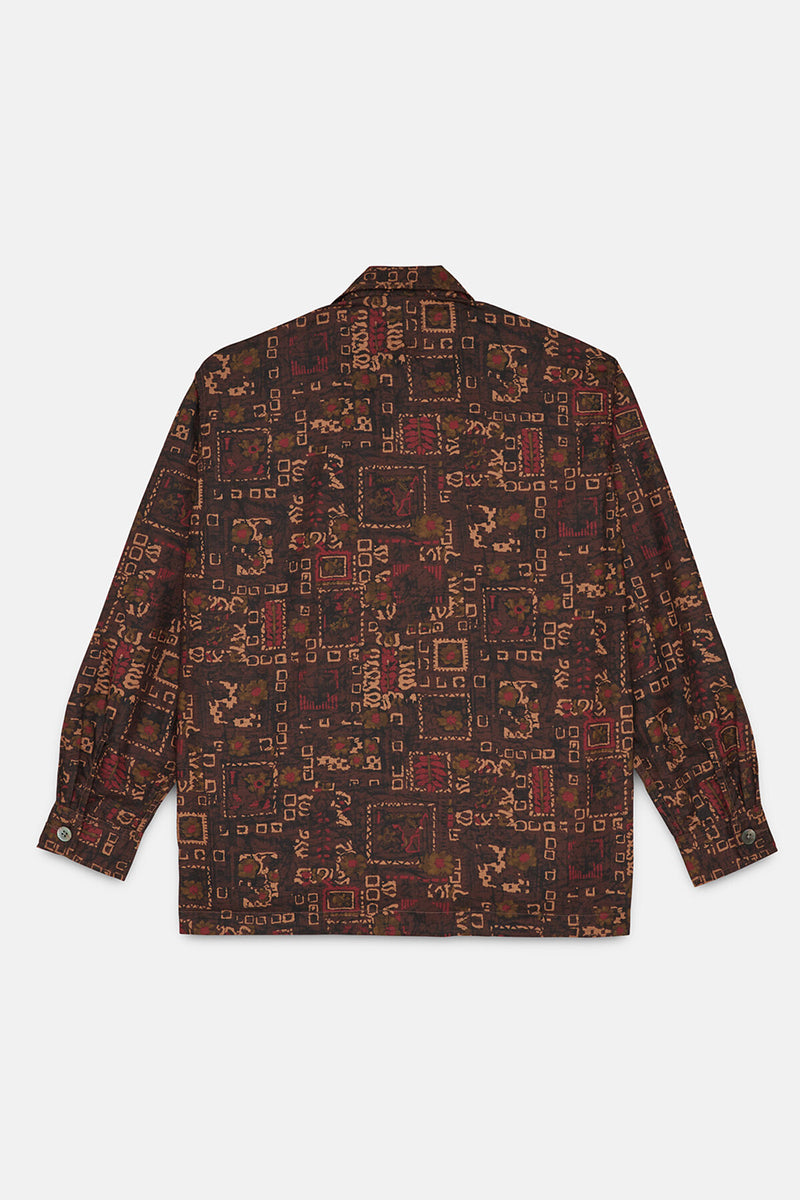 Batik printed jacket