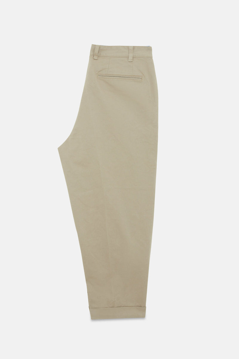 2 Pleats Twill Pants