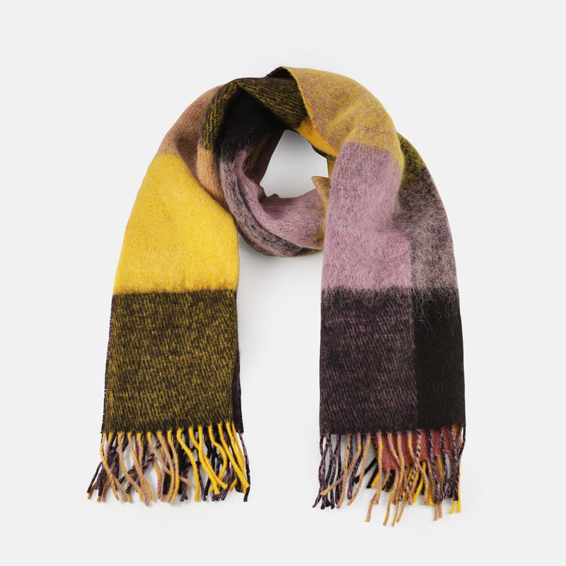 Wool blend scarf
