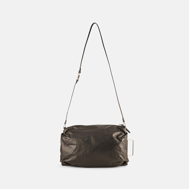 Leather soft pochette