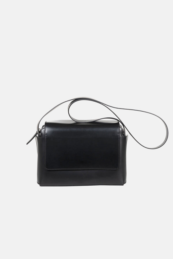 Leather shoulder bag