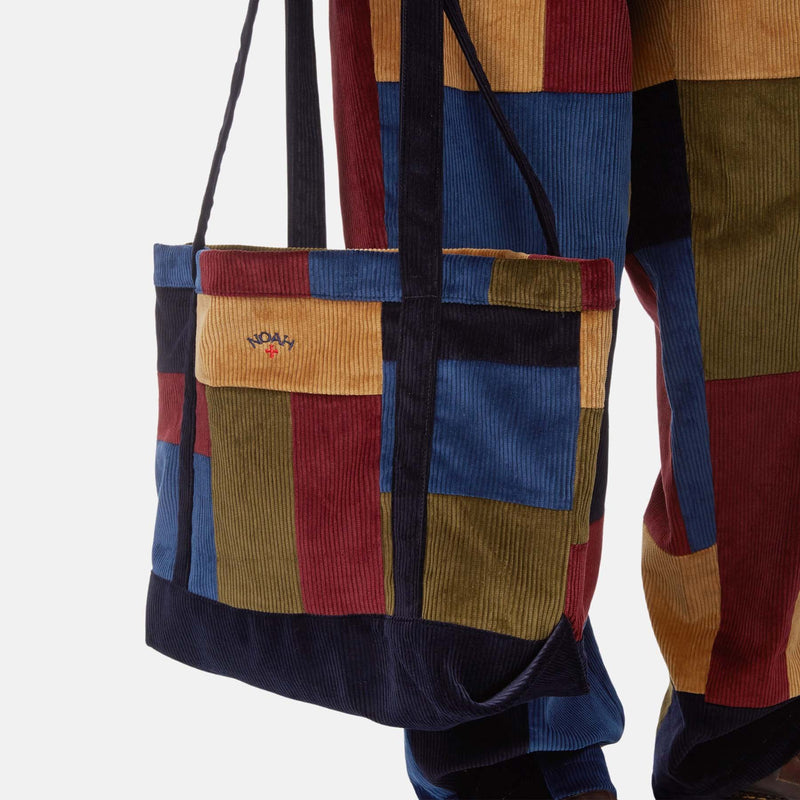 Patchwork Tote Bag by Noah x Baracuta