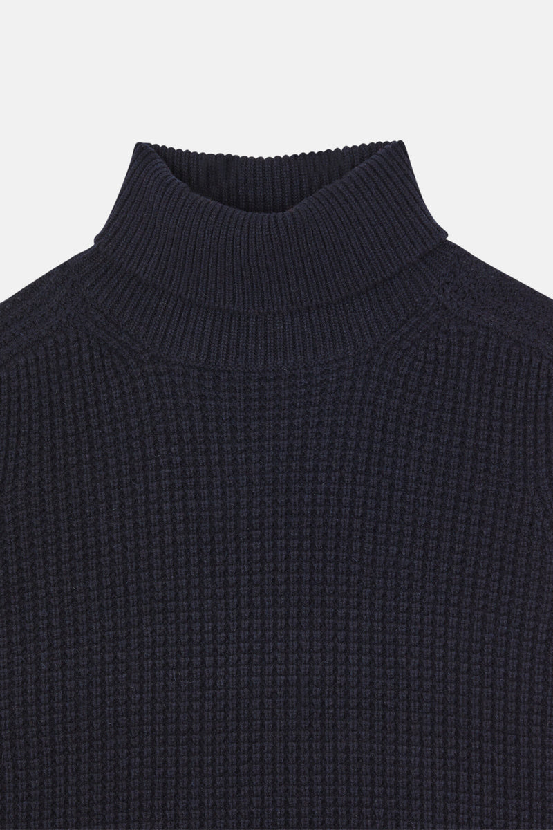Waffle Turtle Neck