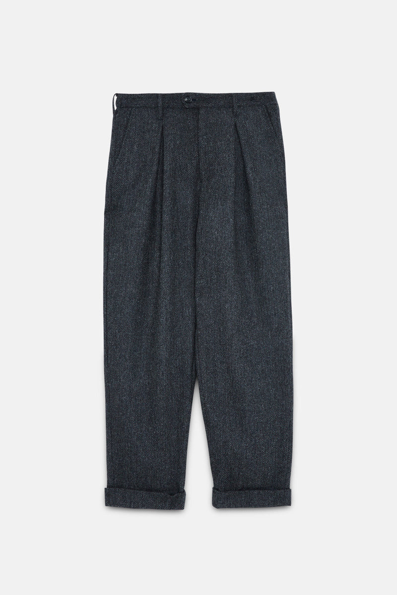 Four Climes Herringbone Bermuda Trousers