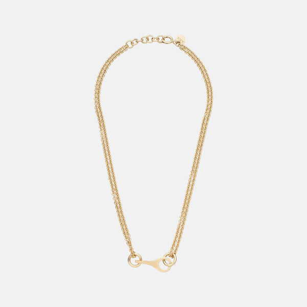 Necklace with A.P.C. logo