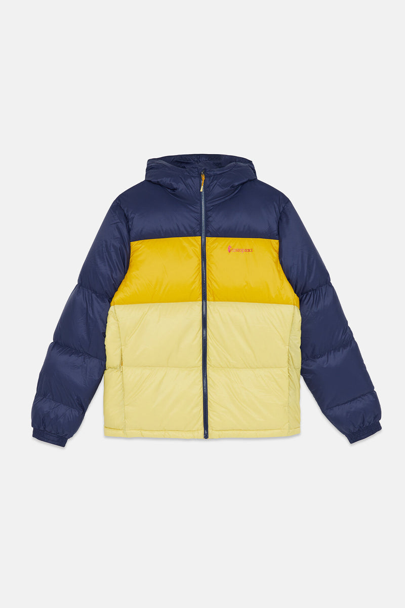 Solazo down hooded jacket