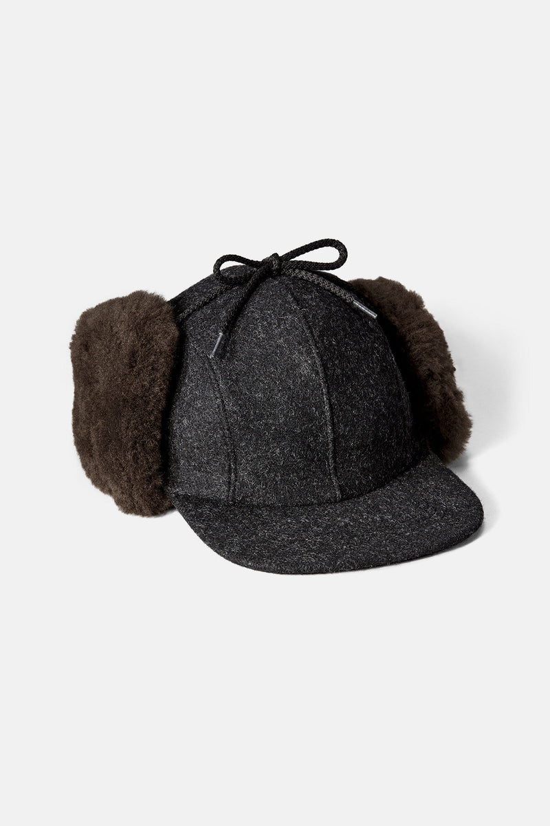 DOUBLE MACKINAW WOOL CAP