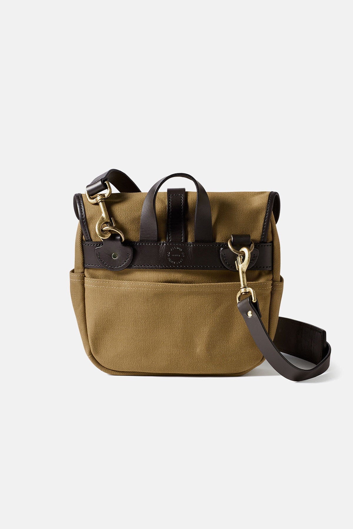 RUGGED TWILL SMALL FIELD BAG Tan by Filson Man Men WP Store