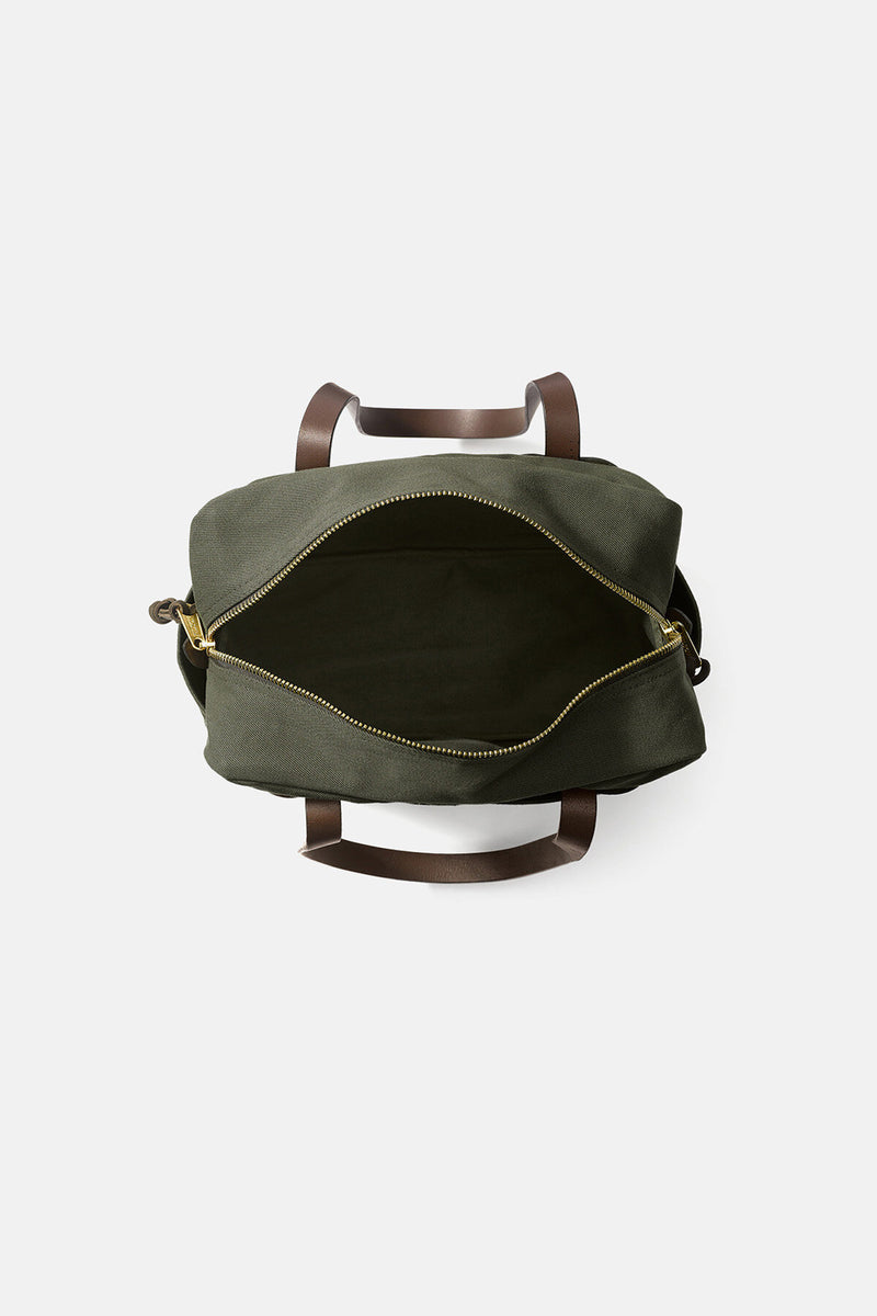 RUGGED TWILL TOTE BAG WITH ZIPPER