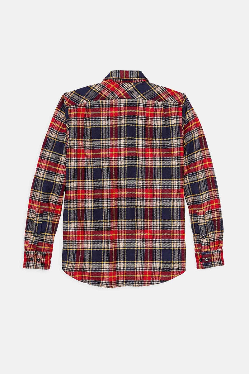VINTAGE FLANNEL WORK SHIRT