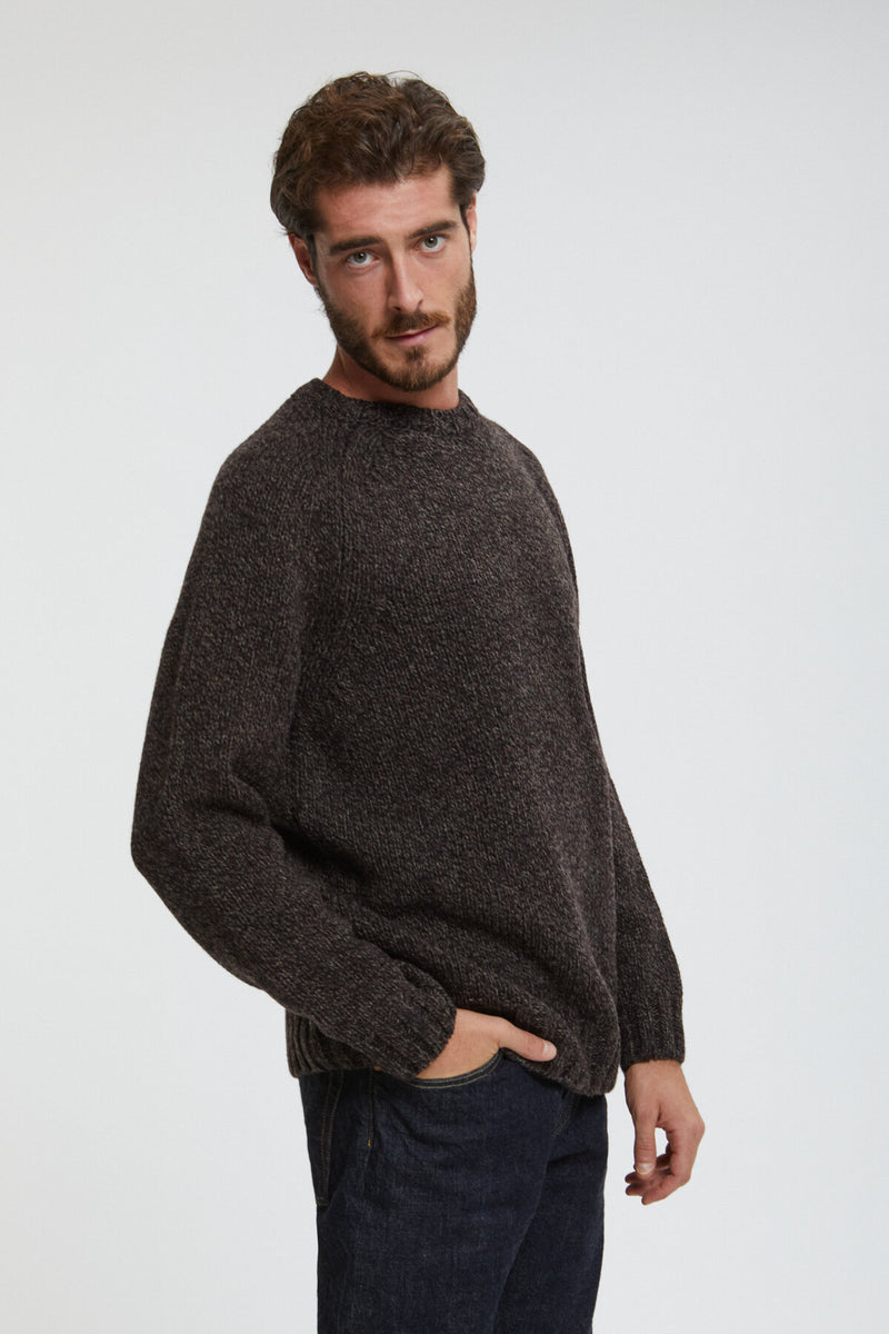 IRISH WOOL 3-GAUGE SWEATER