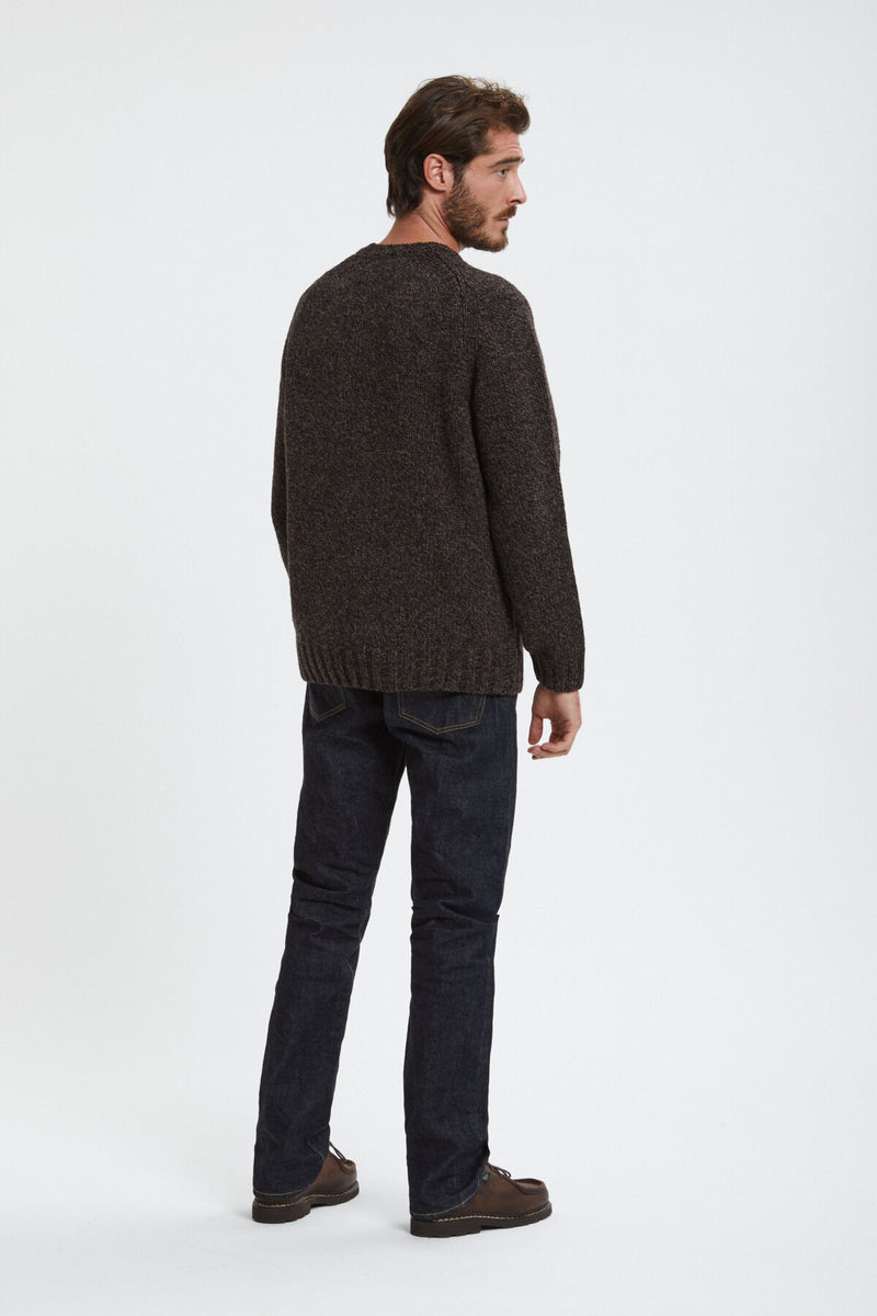 IRISH WOOL 3-GAUGE SWEATER