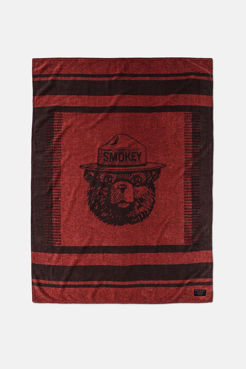 SMOKEY BEAR COTTON BLANKET