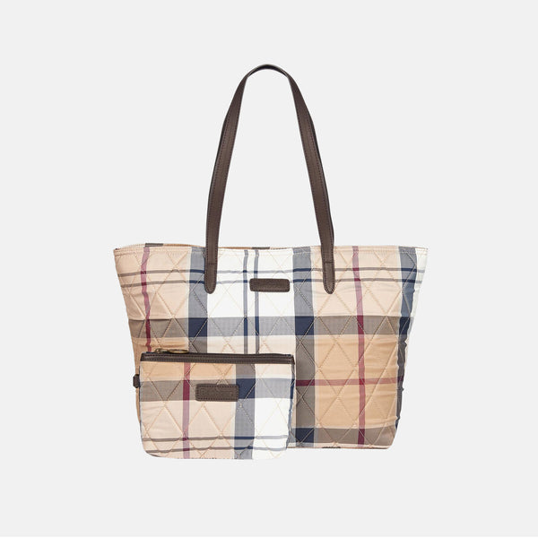 Wetherham Quilted Tartan Tote Bag