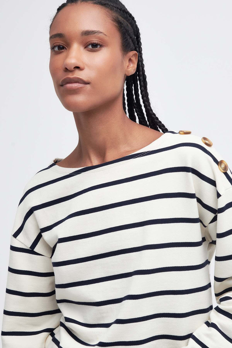 Caroline Striped Sweatshirt