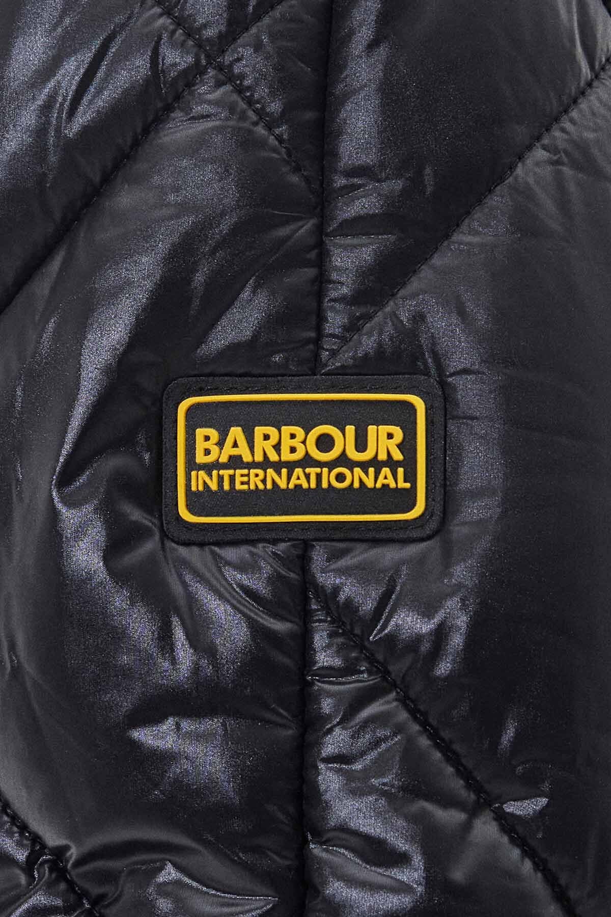 Parade Quilted Jacket Black by Barbour International Lady