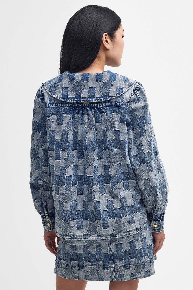 Bowhill Patchwork Denim Shirt