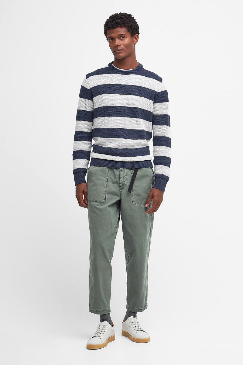 Craster Striped Crew Neck Jumper