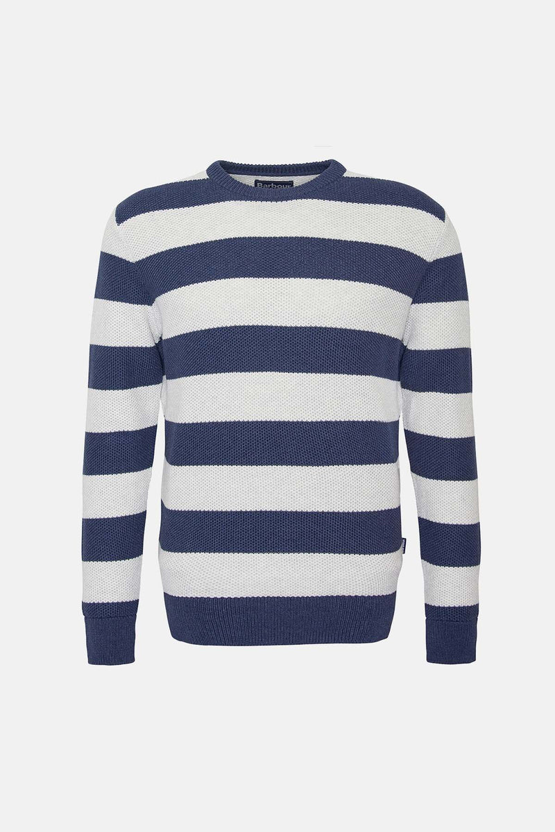 Craster Striped Crew Neck Jumper