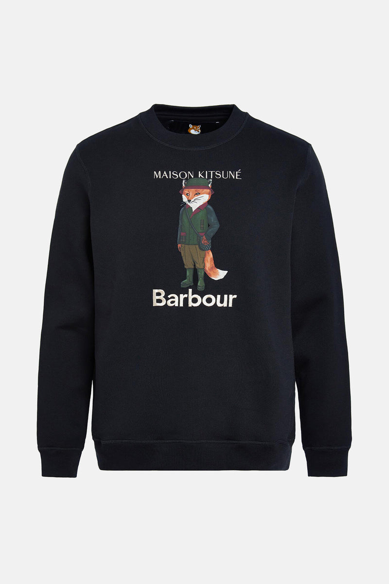 Barbour x Maison Kitsuné Beaufort Fox Sweatshirt