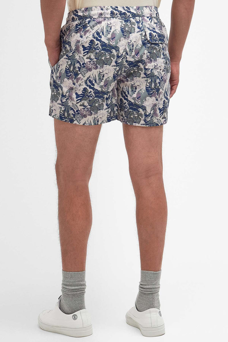 Hindle Palm-Leaf Swim Shorts