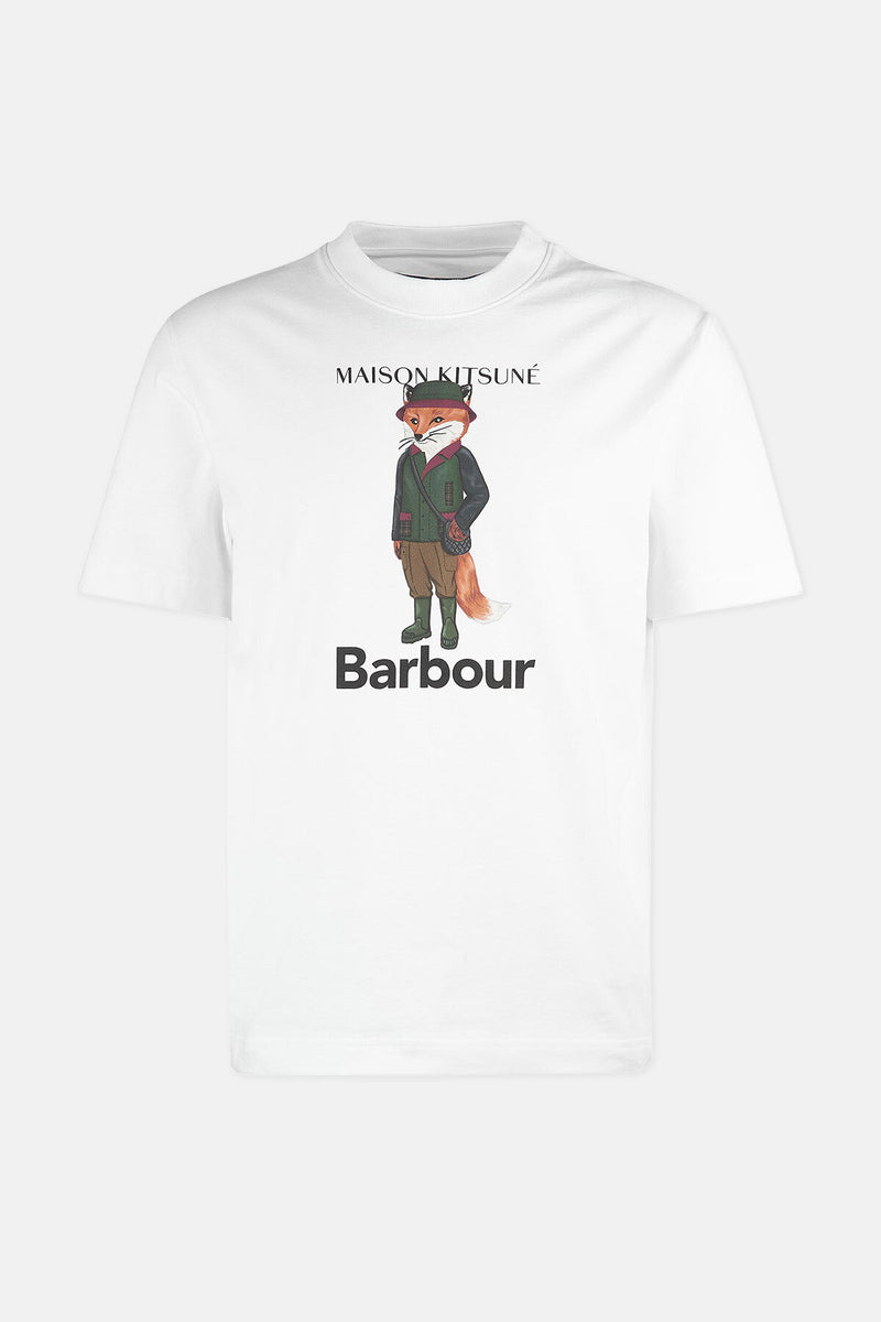 Barbour x Maison Kitsuné Beaufort Fox T-Shirt