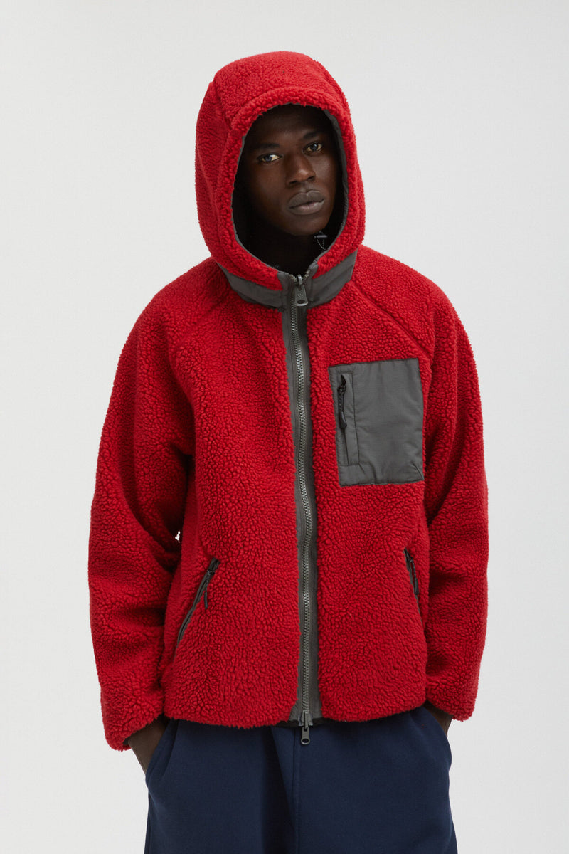 Reversible Sherpa Hoodie