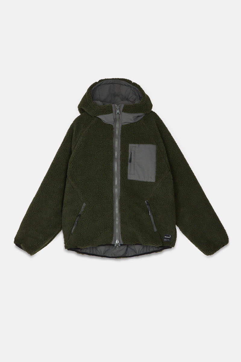 Reversible Sherpa Hoodie