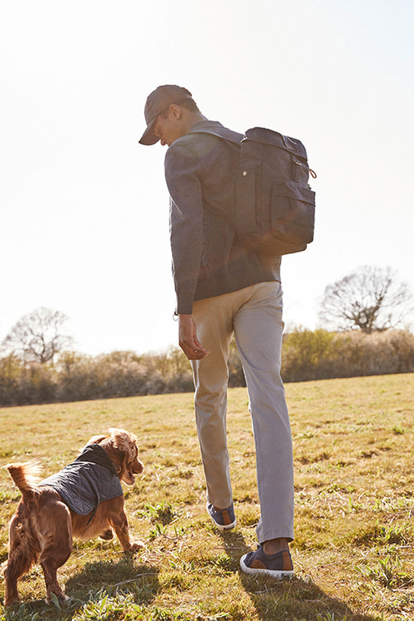 Waxed Cotton Backpack