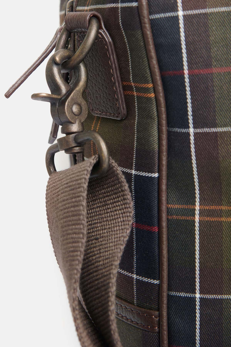 Tartan & Leather Holdall