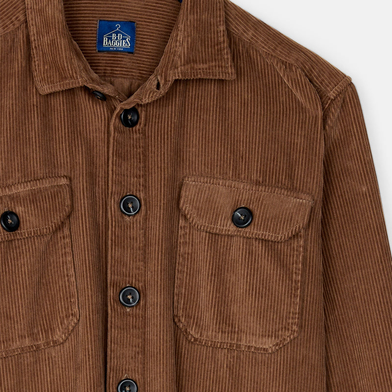 Velvet overshirt
