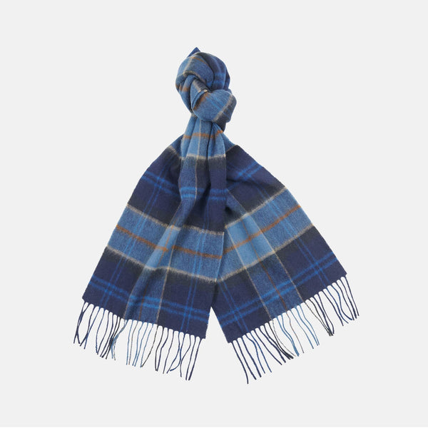 Tartan Merino wool and Cashmere Scarf