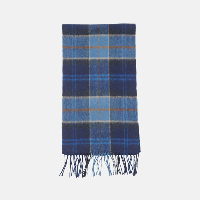 Tartan Merino wool and Cashmere Scarf