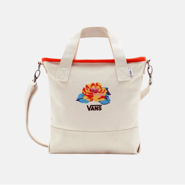 Embroidered tote bag