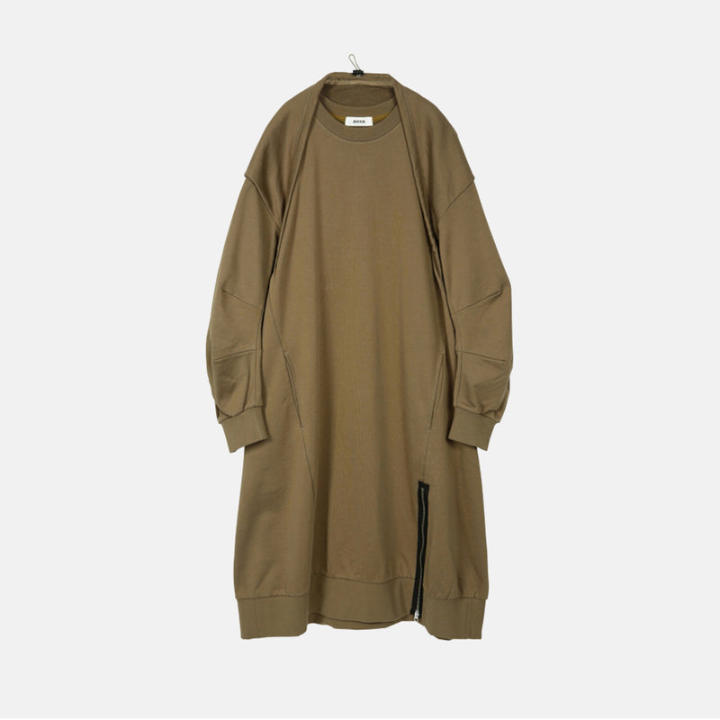 Oversized sweatshirt dress