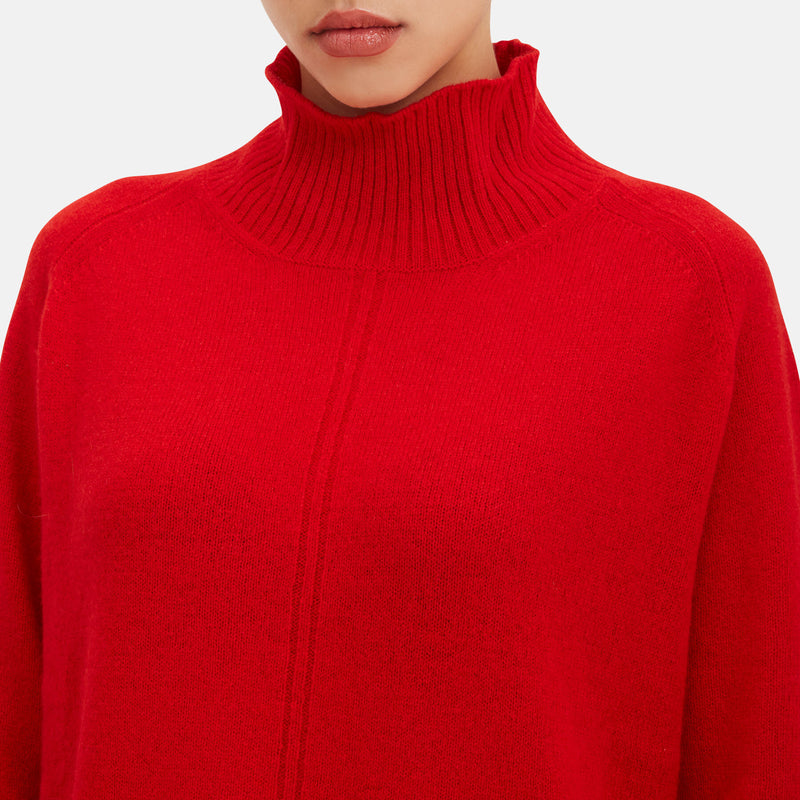 Lambswool oversized sweater